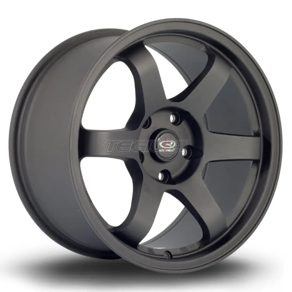 Rota Grid Alloy Wheel 17x9 ET42 5x114 Flat Black 2 73mm CB