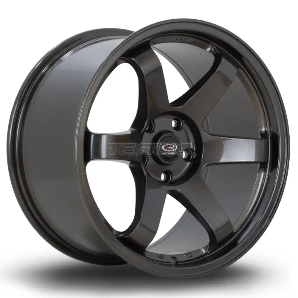 Rota Grid Alloy Wheel 18x10 ET35 5x114 Gunmetal 73mm CB