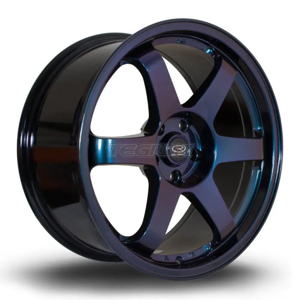 Rota Grid Alloy Wheel 18x8.5 ET30 5x114 Neo Chrome 73mm CB