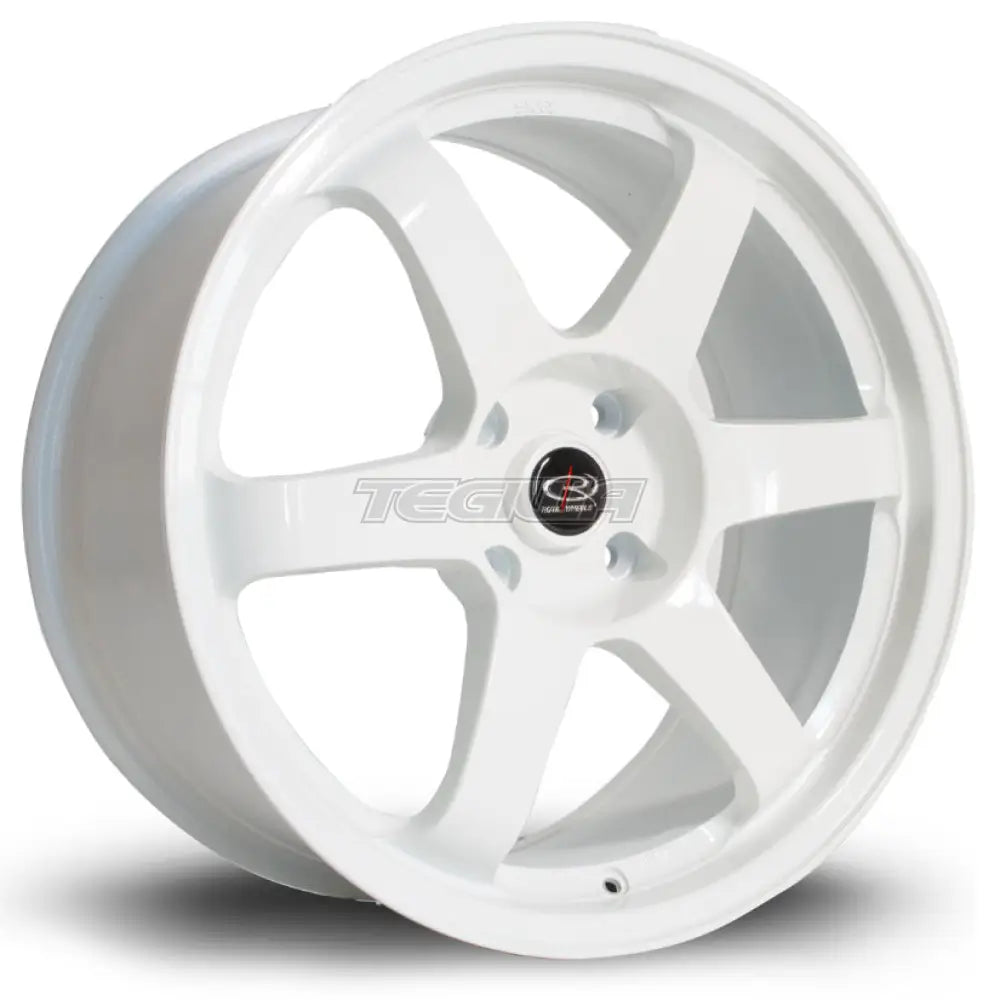 Rota Grid Alloy Wheel 18x8.5 ET30 5x114 White 73mm CB