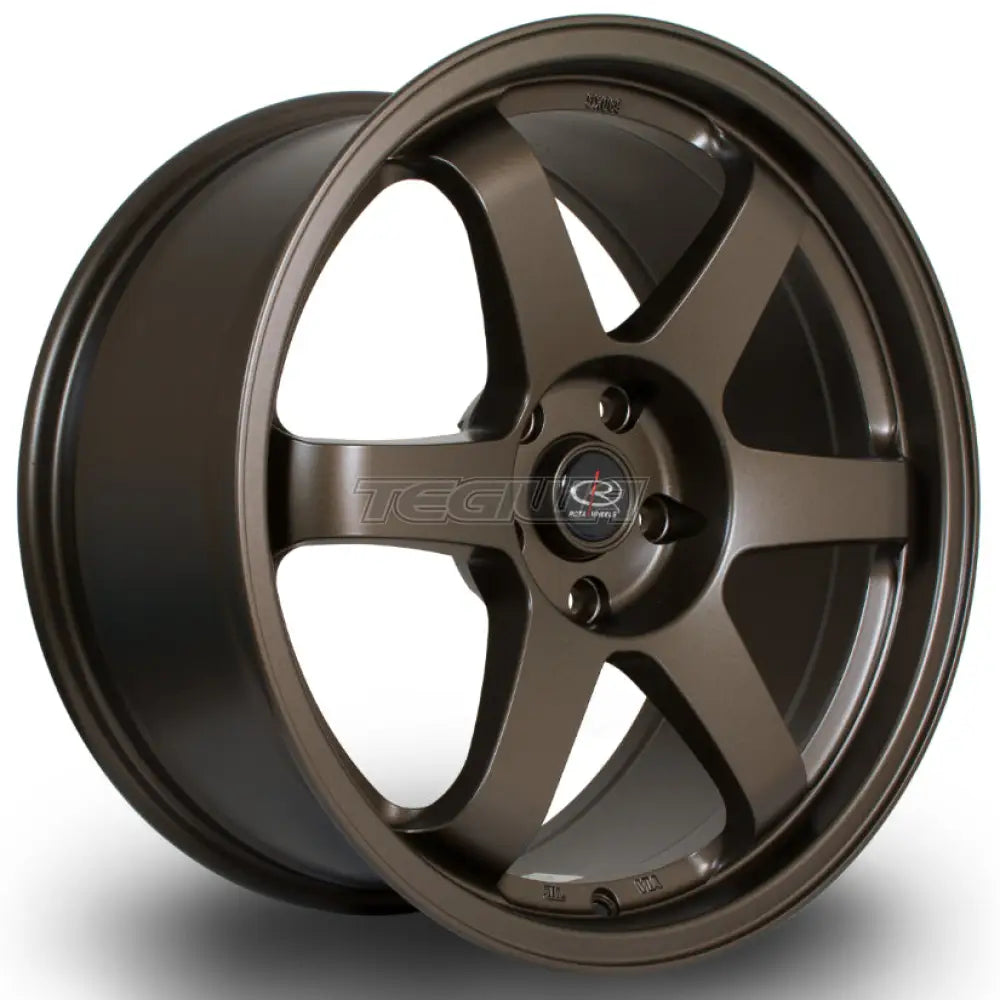 Rota Grid Alloy Wheel 18x8.5 ET35 5x100 Matt Bronze 3 73mm CB