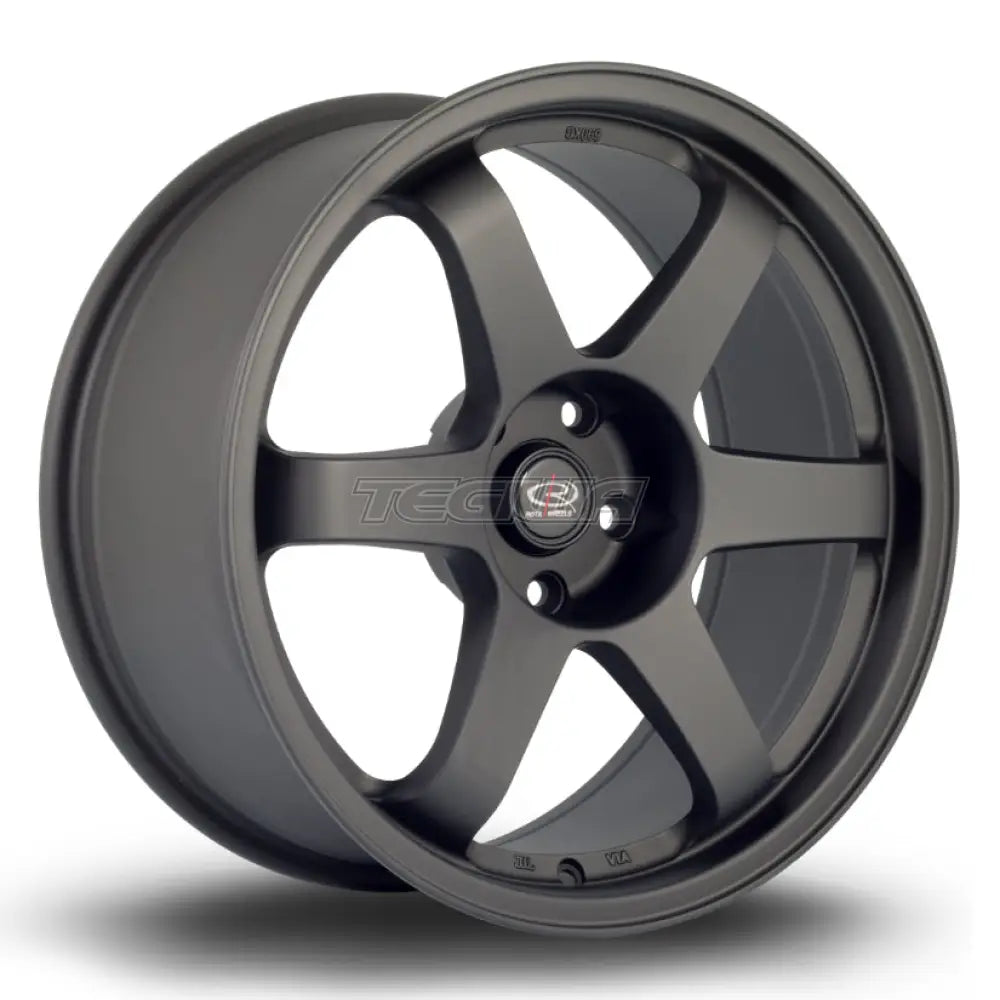 Rota Grid Alloy Wheel 18x8.5 ET42 5x114 Flat Black 2 73mm CB