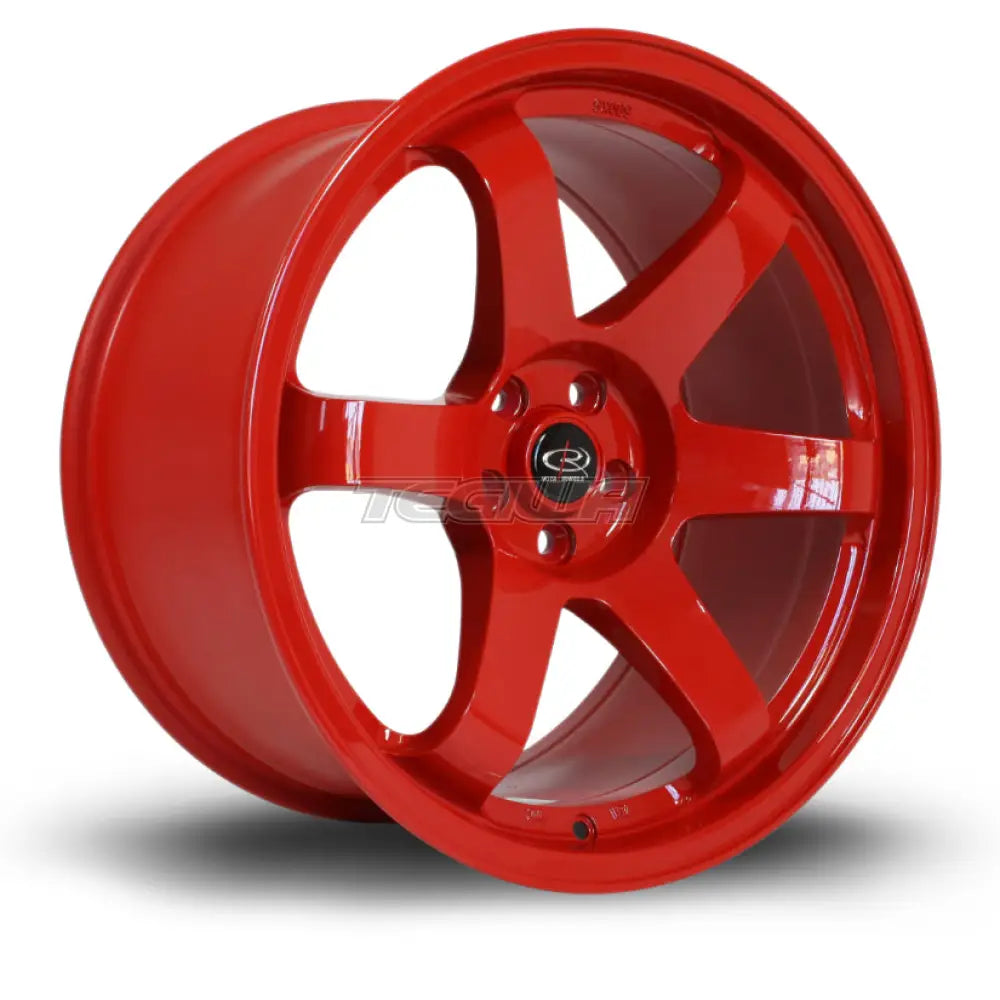 Rota Grid Alloy Wheel 18x9.5 ET20 5x114 Red 73mm CB
