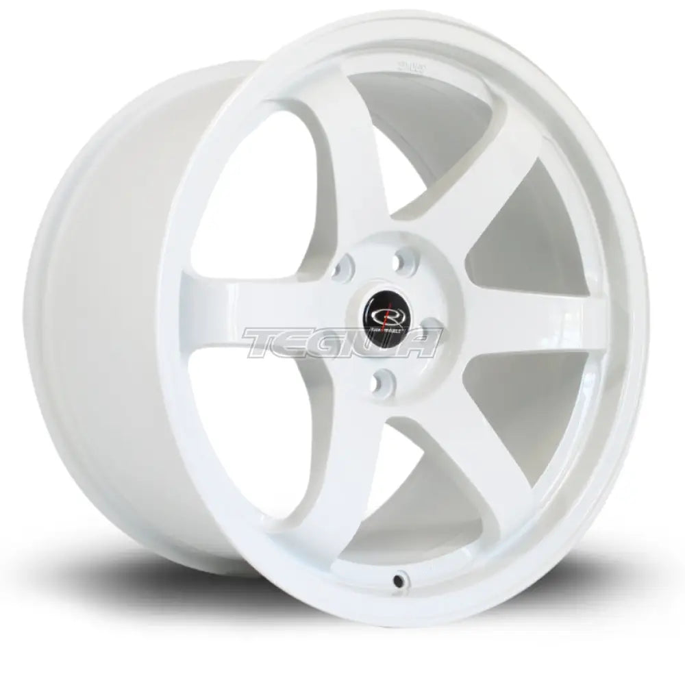 Rota Grid Alloy Wheel 18x9.5 ET20 5x114 White 73mm CB