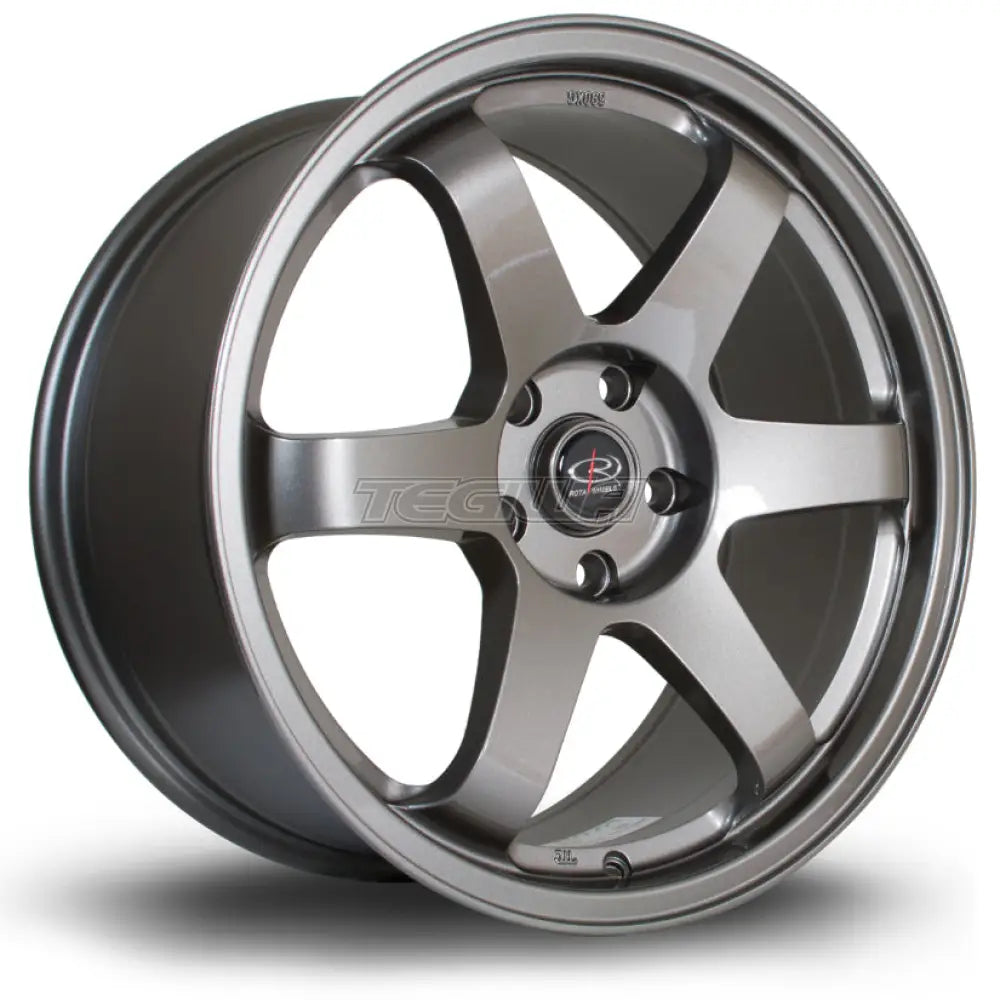 Rota Grid Alloy Wheel 18x9 ET44 5x100 Bronze 73mm CB