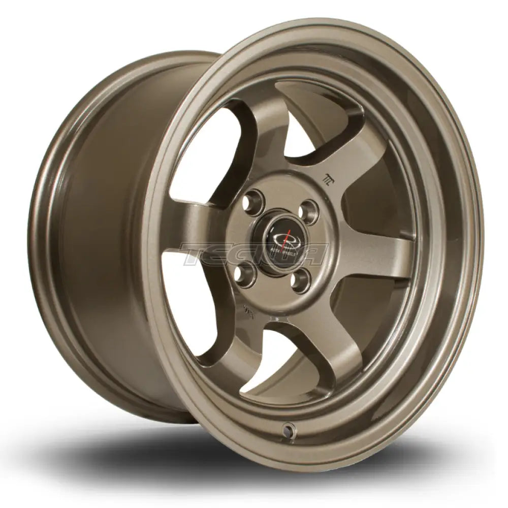 Rota Grid Max Alloy Wheel 15x8 ET0 4x100 Bronze 67.1mm CB