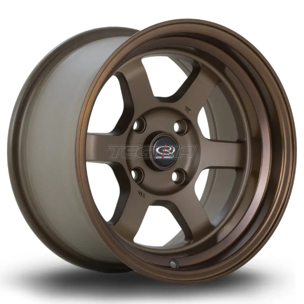 Rota Grid-V Alloy Wheel 15x8 ET0 4x100 Speed Bronze 67.1mm CB