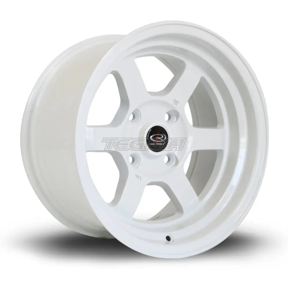 Rota Grid-V Alloy Wheel 15x8 ET0 4x114 White 73mm CB