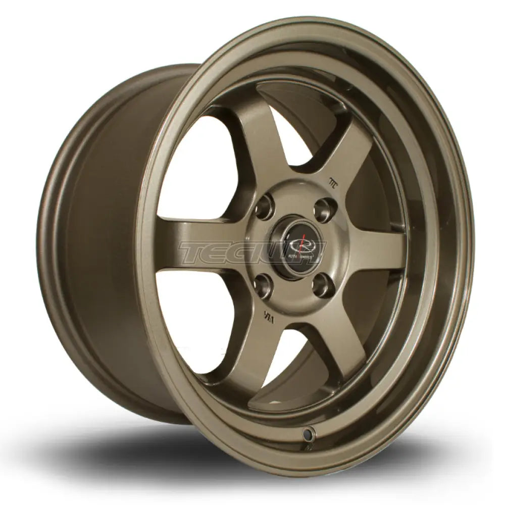 Rota Grid-V Alloy Wheel 16x8 ET20 4x100 Bronze 67.1mm CB
