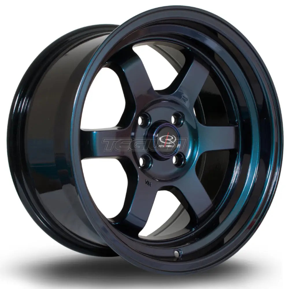 Rota Grid-V Alloy Wheel 16x8 ET20 4x100 Neo Chrome 67.1mm CB