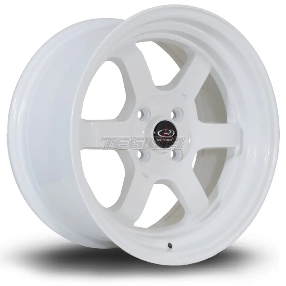 Rota Grid-V Alloy Wheel 16x8 ET20 4x100 White 67.1mm CB