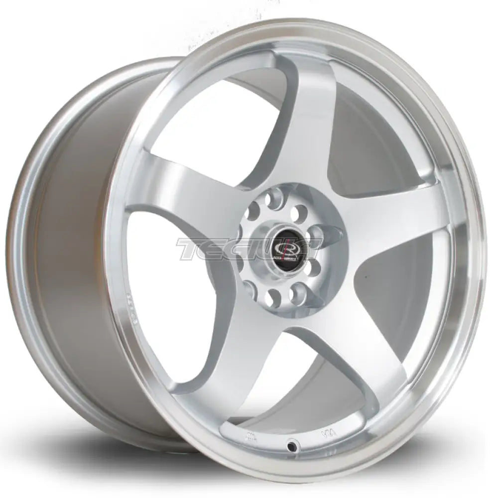 Rota GTR Alloy Wheel 17x9.5 ET30 5x114 Silver Polished Lip 73mm CB