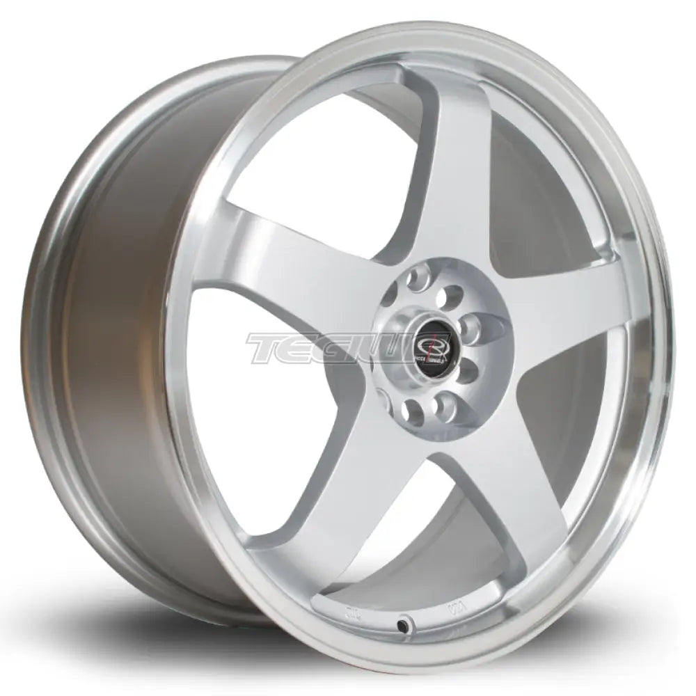 Rota GTR Alloy Wheel 18x8.5 ET30 5x114 Silver Polished Lip 73mm CB