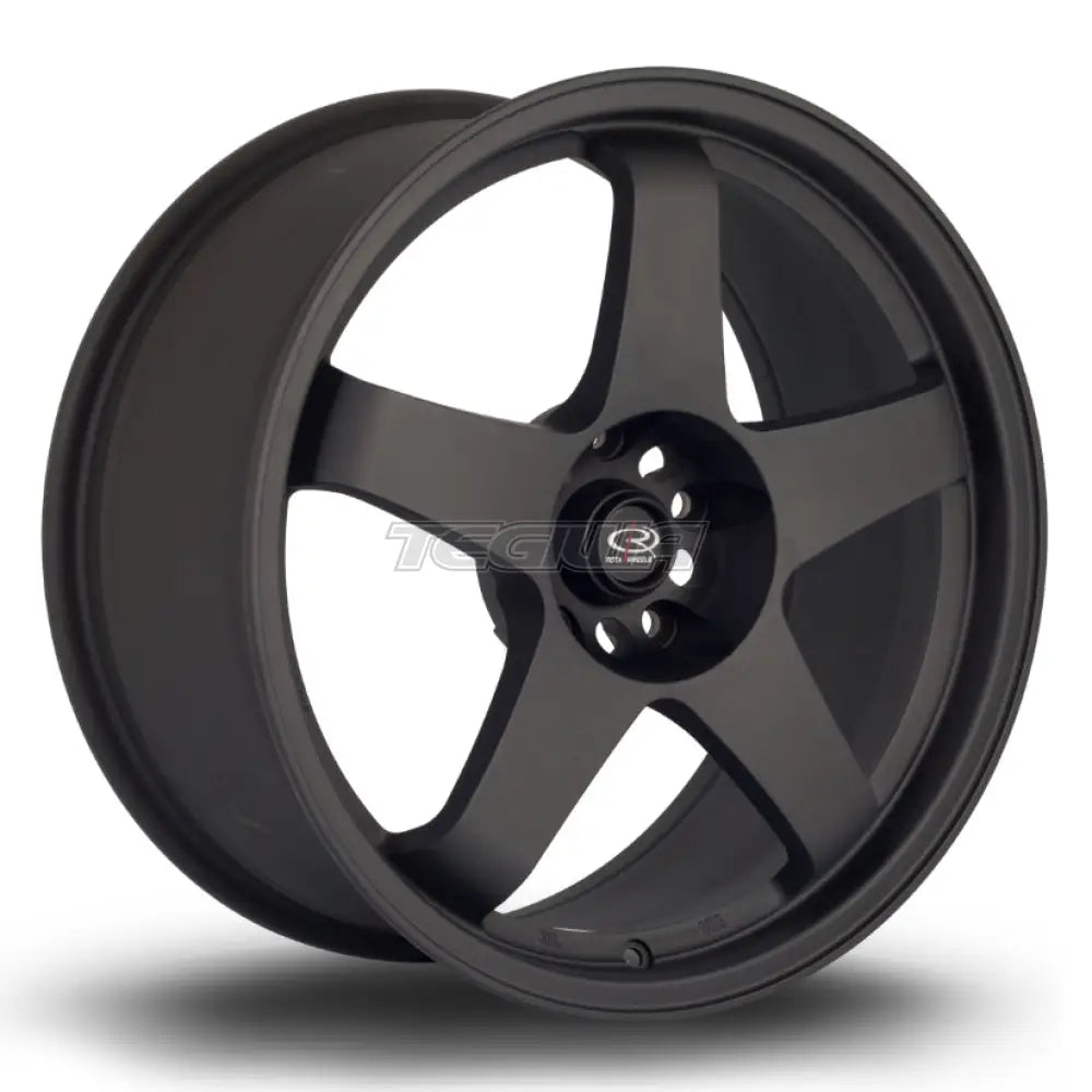 Rota GTR Alloy Wheel 18x8.5 ET35 5x114 Flat Black 2 73mm CB