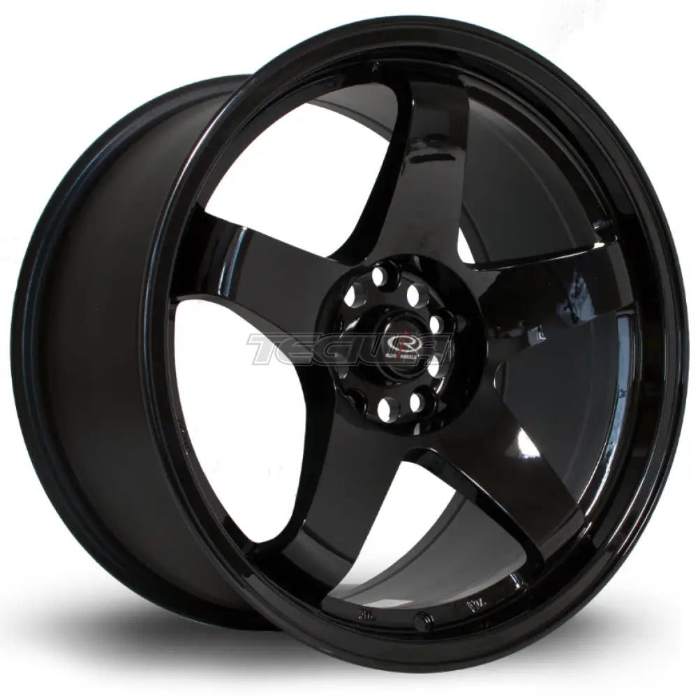 Rota GTR Alloy Wheel 18x9.5 ET30 5x114 Black 73mm CB