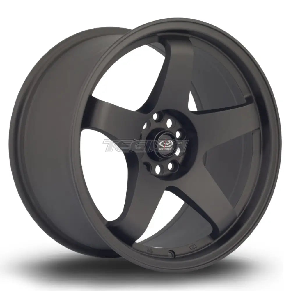 Rota GTR Alloy Wheel 18x9.5 ET30 5x114 Flat Black 2 73mm CB