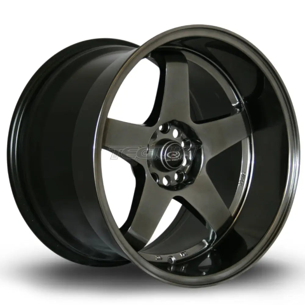 Rota GTR-D Alloy Wheel 18x12 ET20 5x114 Hyper Black 73mm CB
