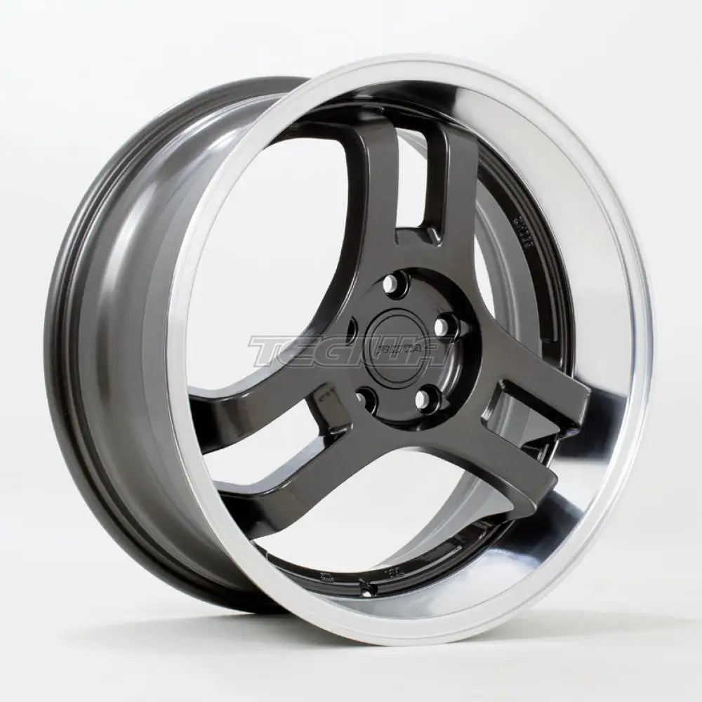 Rota HM3 Alloy Wheel 18x8 ET45 5x112 Gunmetal Polished Lip 73mm CB