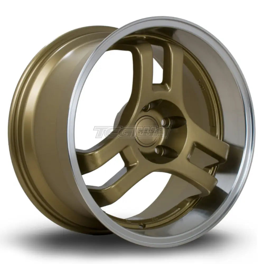 Rota HM3 Alloy Wheel 18x9.5 ET35 5x114 Gold Polished Lip 73mm CB
