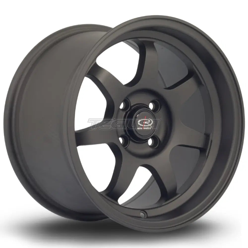 Rota K7 Alloy Wheel 15x9 ET36 4x100 Flat Black 2 67.1mm CB