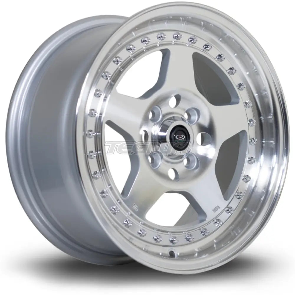 Rota Kyusha Alloy Wheel 15x7 ET38 4x100 Silver Polished Face 67.1mm CB