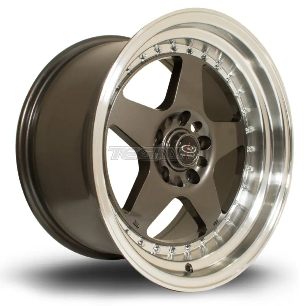 Rota Kyusha Alloy Wheel 17x9 ET0 5x114 Gunmetal Polished Lip 73mm CB