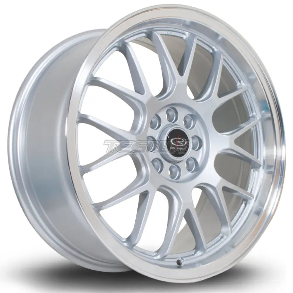 Rota MXR Alloy Wheel 17x7.5 ET40 4x108,4x100 Silver Polished Lip 73mm CB