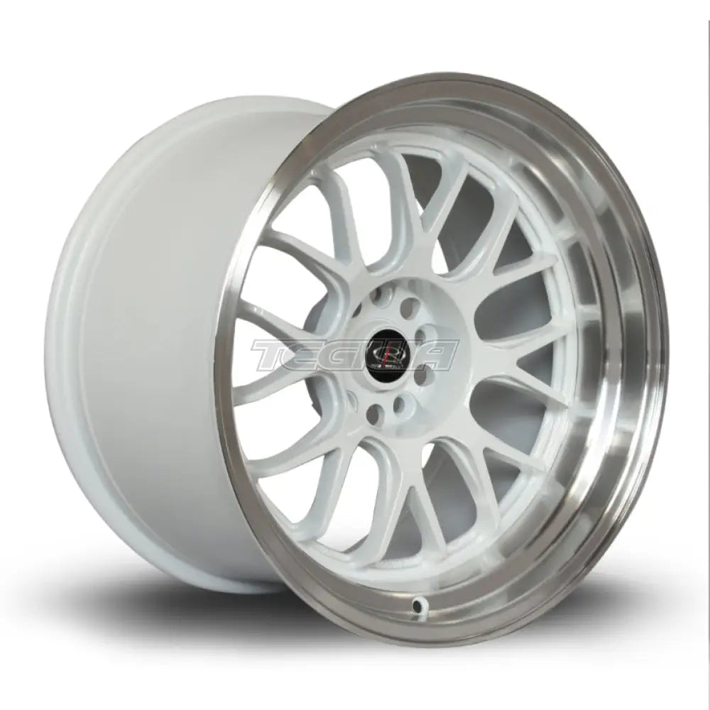 Rota MXR Alloy Wheel 18x11 ET8 5x114 White Polished Lip 73mm CB