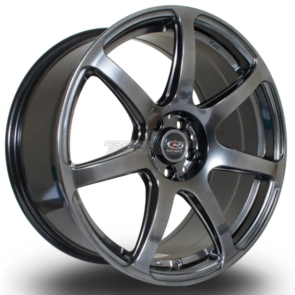 Rota ProR Alloy Wheel 18x8.5 ET44 5x100 Hyper Black 73mm CB