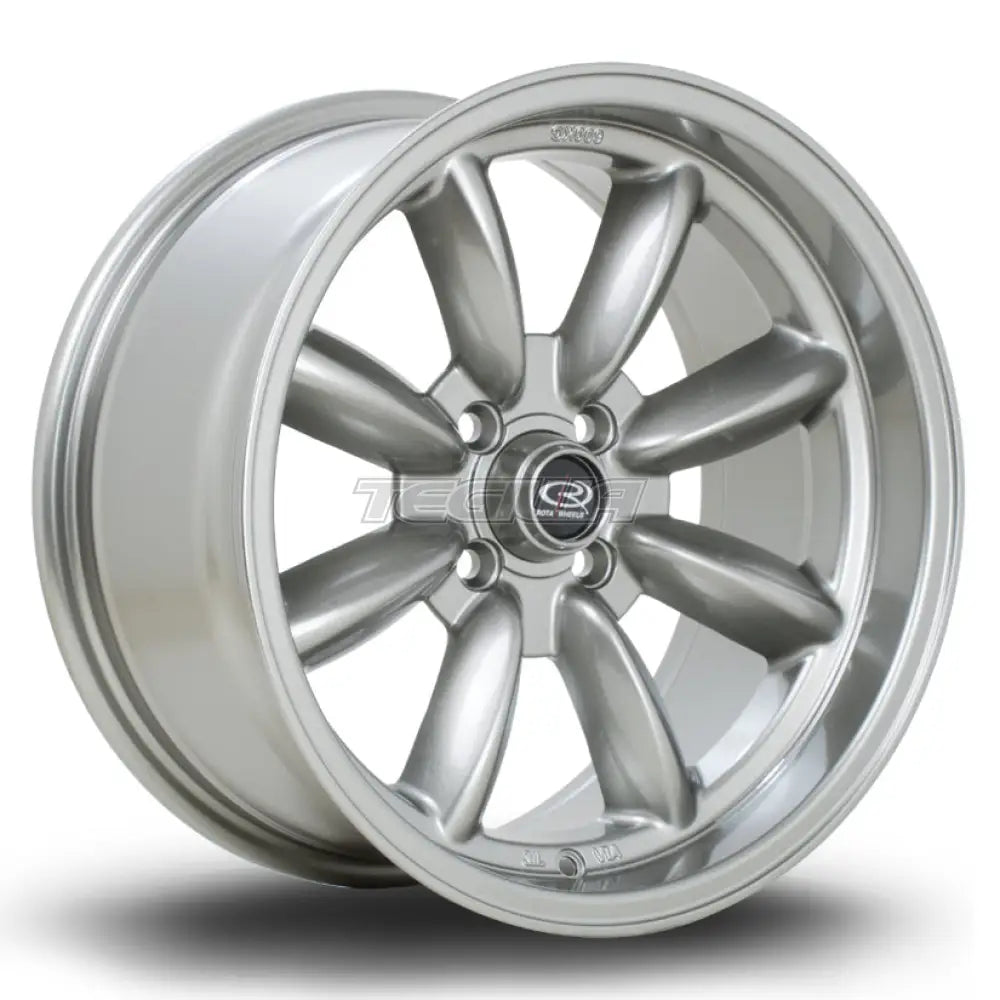 Rota RBR Alloy Wheel 16x8 ET10 4x100 SteelGrey 67.1mm CB