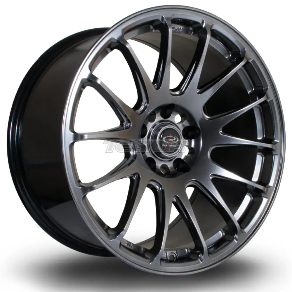 Rota Reeve Alloy Wheel 18x9.5 ET30 5x114 Hyper Black 73mm CB
