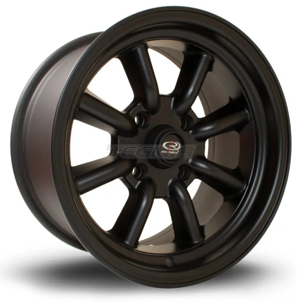 Rota RKR Alloy Wheel 15x8 ET0 4x108 Flat Black 73mm CB