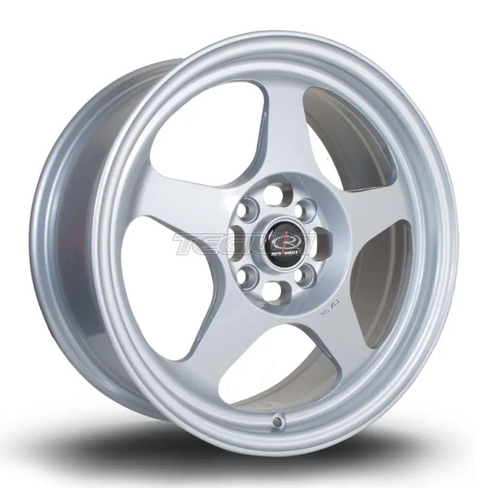 Rota Slip Alloy Wheel 16x7 ET40 4x100 Silver 67.1mm CB
