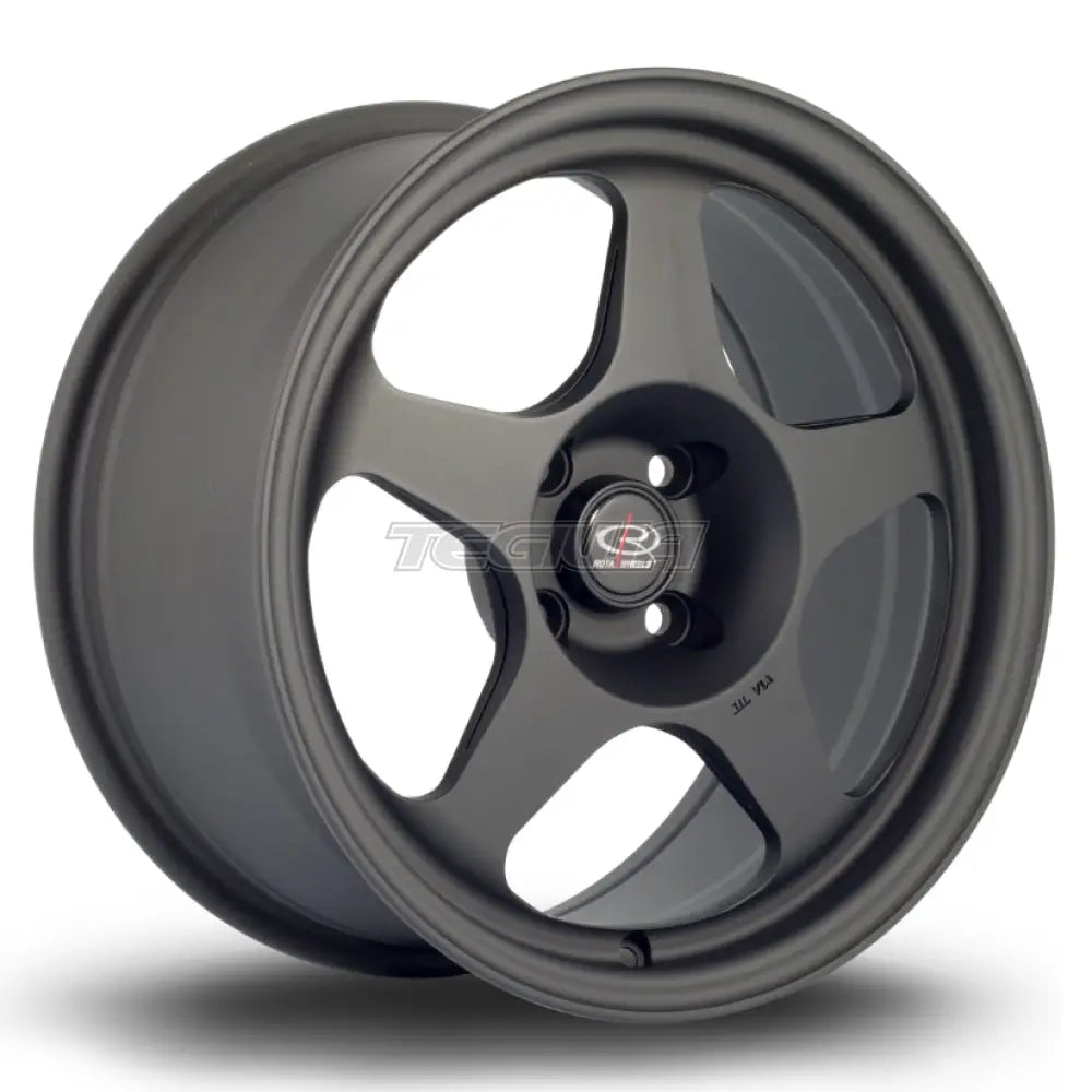 Rota Slip Alloy Wheel 16x8 ET34 4x100 Flat Black 2 67.1mm CB