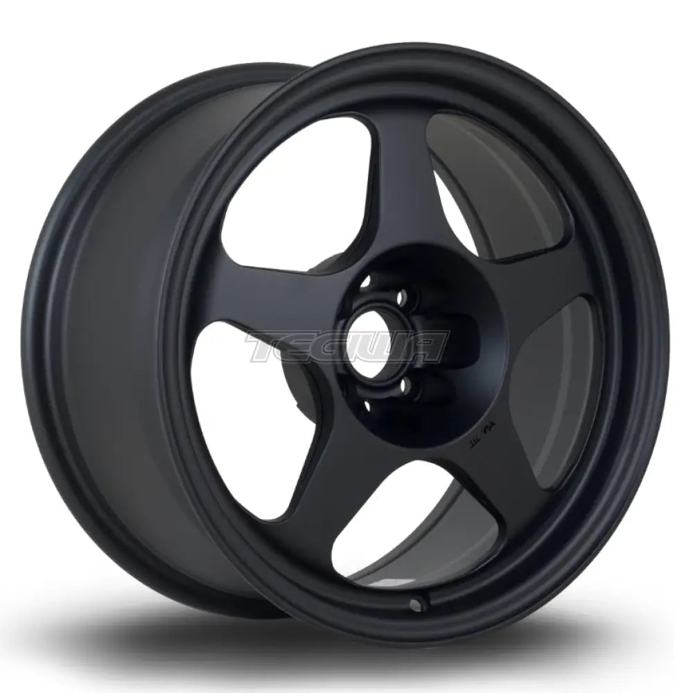 Rota Slip S1 Alloy Wheel 16x8 ET12 4x95 Flat Black 2 56.7mm CB