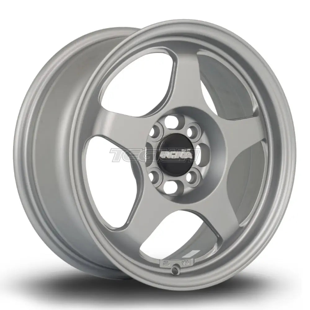 Rota Slipstream FF10 Alloy Wheel 15x6.5 ET35 4x100 Granite Silver 67.1mm CB