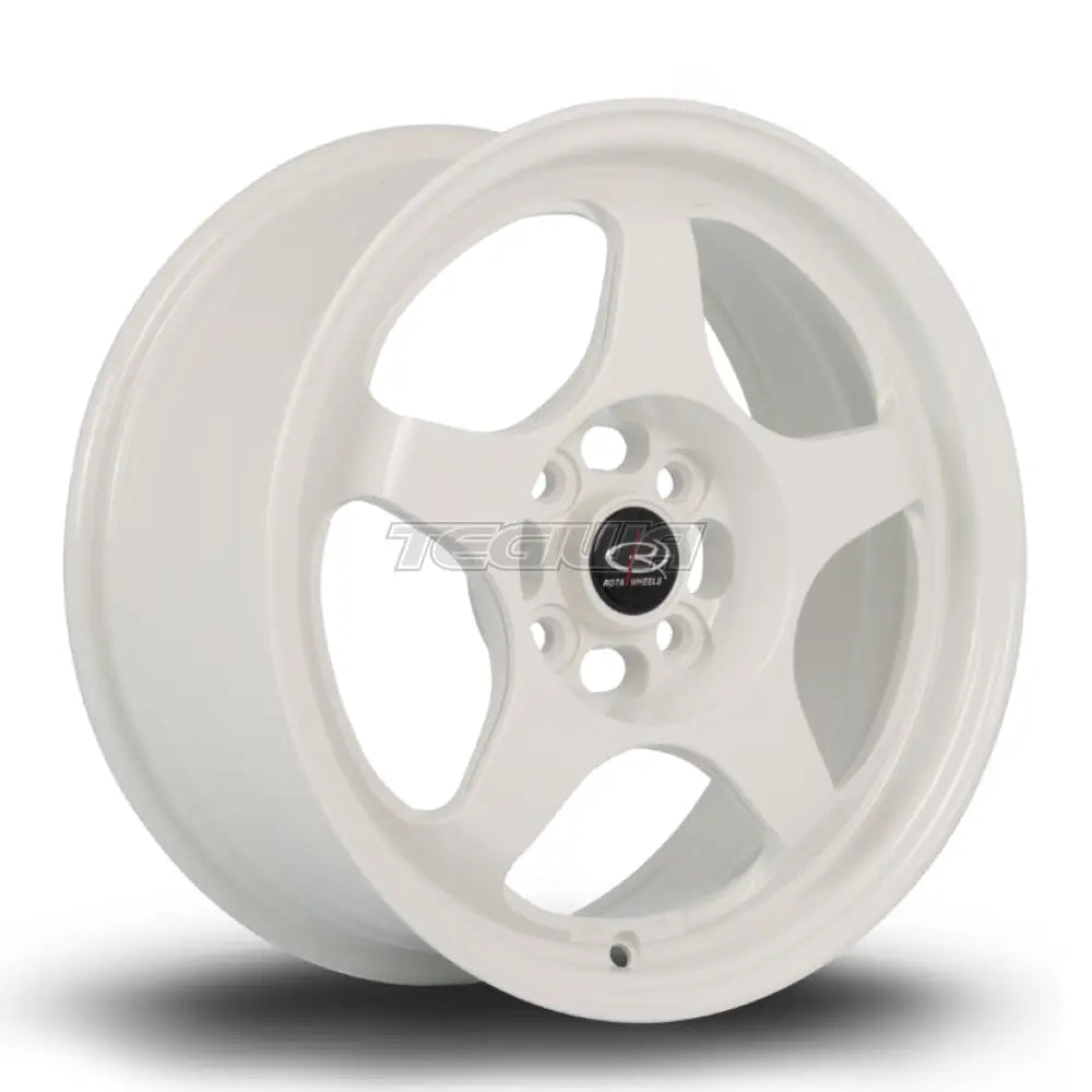 Rota Slipstream FF10 Alloy Wheel 15x6.5 ET35 4x100 White 67.1mm CB