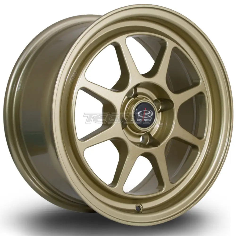 Rota Spec8 Alloy Wheel 15x7 ET35 4x100 Gold 67.1mm CB