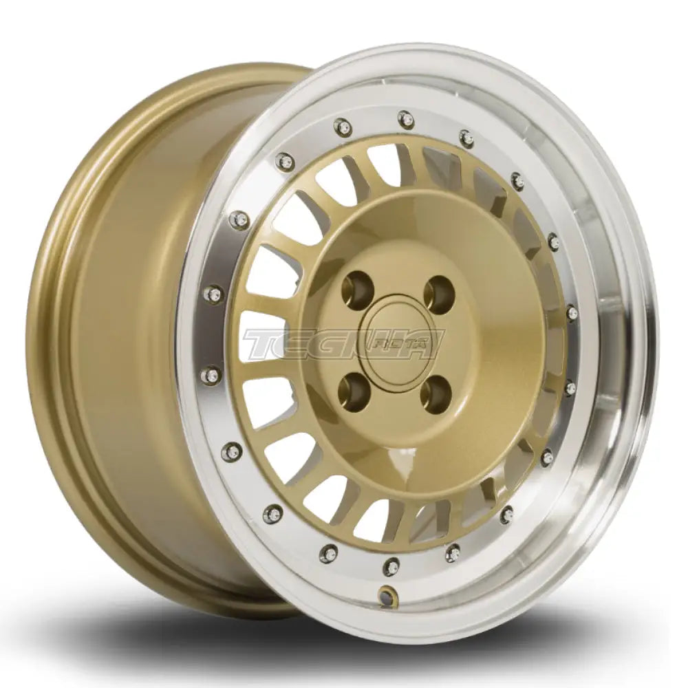 Rota Speciale Alloy Wheel 15x7 ET20 4x100 Gold Polished Lip 67.1mm CB