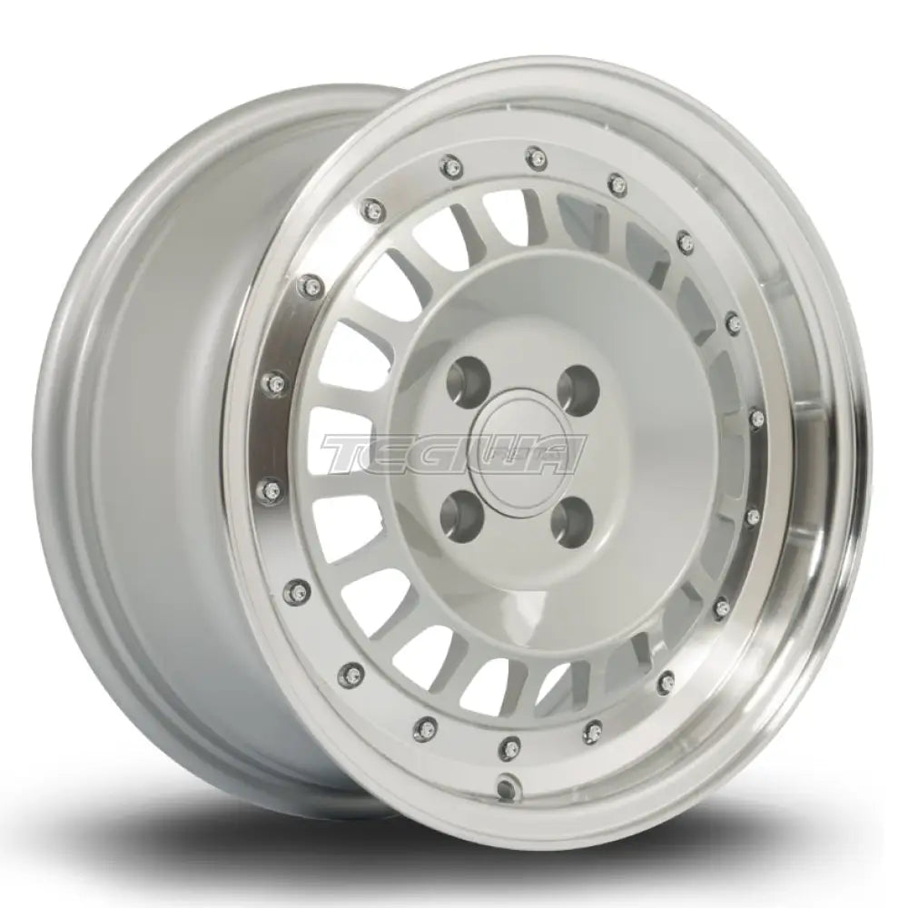 Rota Speciale Alloy Wheel 15x7 ET20 4x100 Satin Silver Polished Lip 67.1mm CB