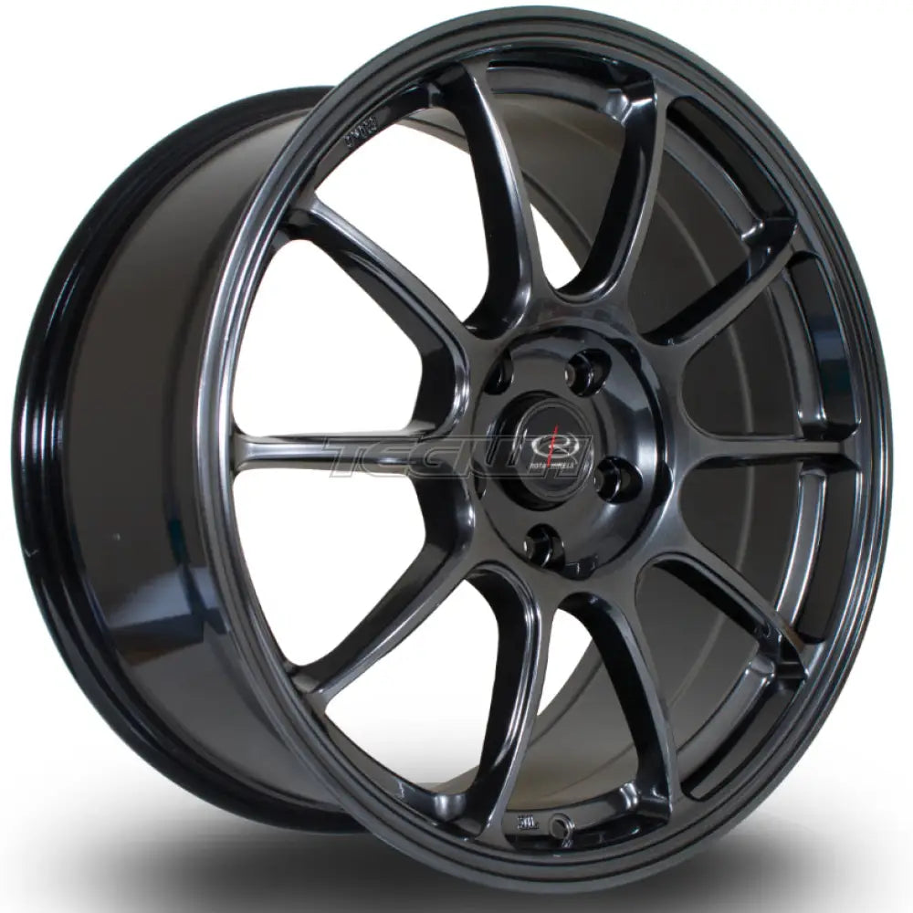 Rota SS10 Alloy Wheel 18x8.5 ET44 5x114 Hyper Black 73mm CB