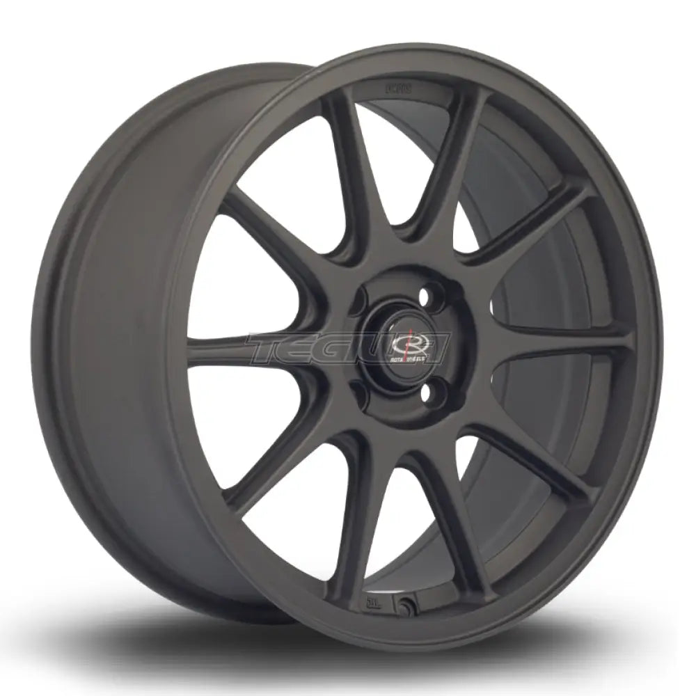 Rota Strike Alloy Wheel 17x7.5 ET40 4x108 Flat Black 2 67.1mm CB