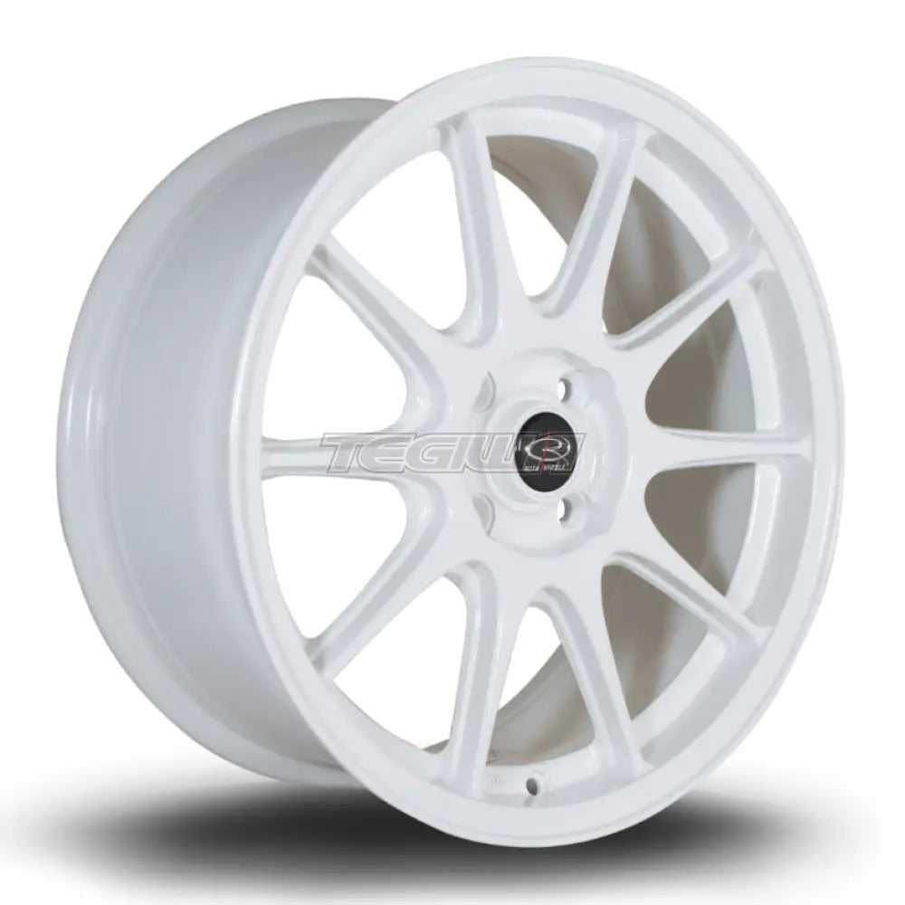 Rota Strike Alloy Wheel 17x7.5 ET40 4x108 White 67.1mm CB