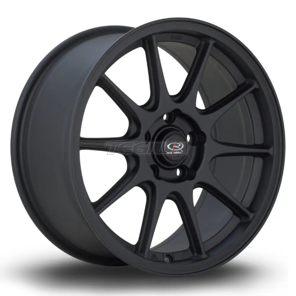 Rota Strike Alloy Wheel 17x8 ET42 5x114 Flat Black 2 73mm CB