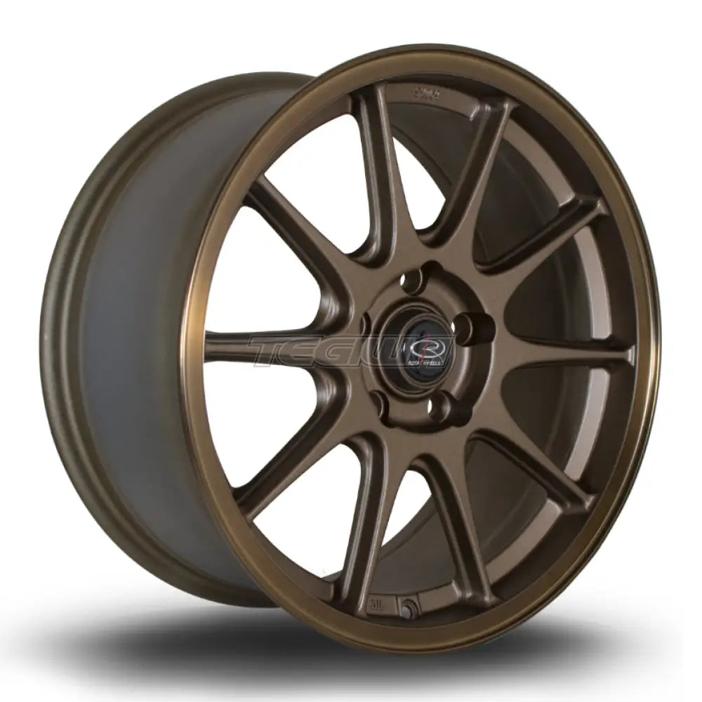 Rota Strike Alloy Wheel 17x8 ET42 5x114 Speed Bronze 73mm CB