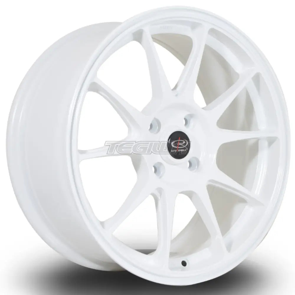 Rota Titan Alloy Wheel 17x7.5 ET40 4x108 White 73mm CB