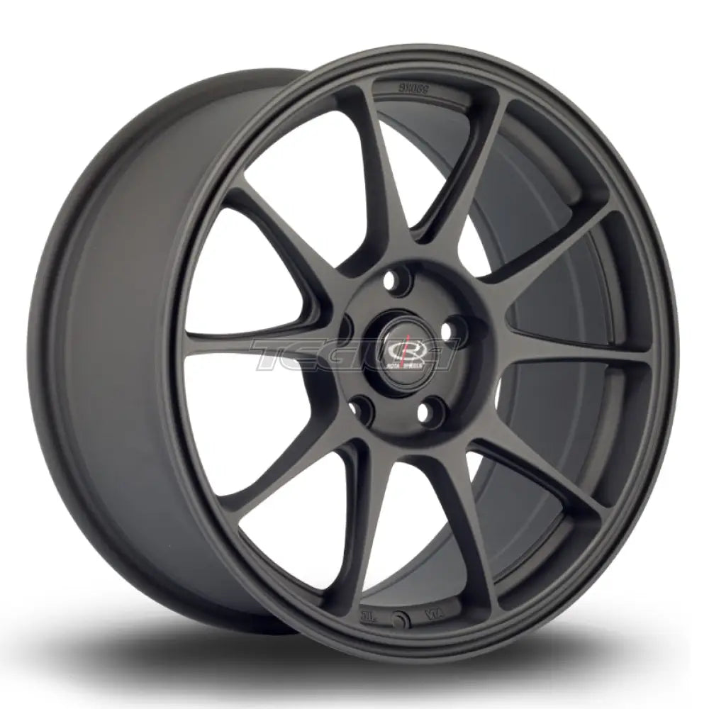 Rota Titan Alloy Wheel 17x8 ET42 5x100 Flat Black 2 73mm CB