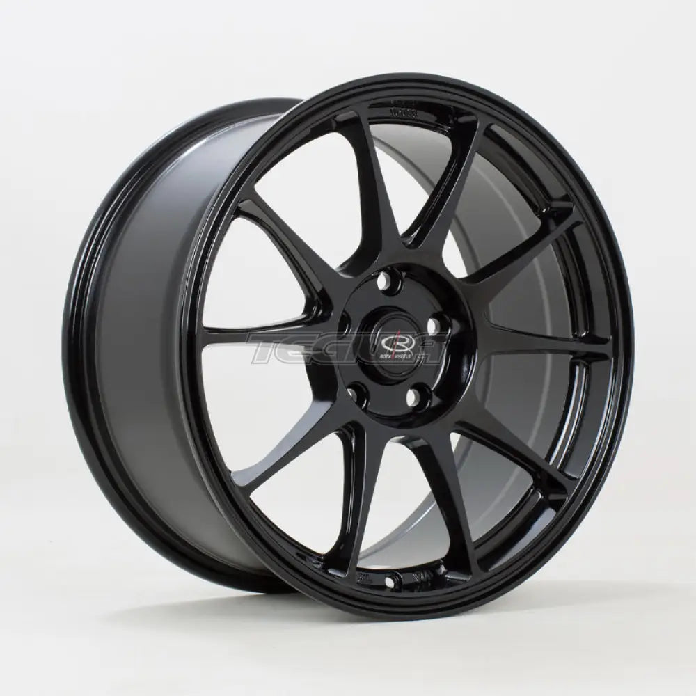 Rota Titan Alloy Wheel 17x8 ET42 5x114 Black 73mm CB