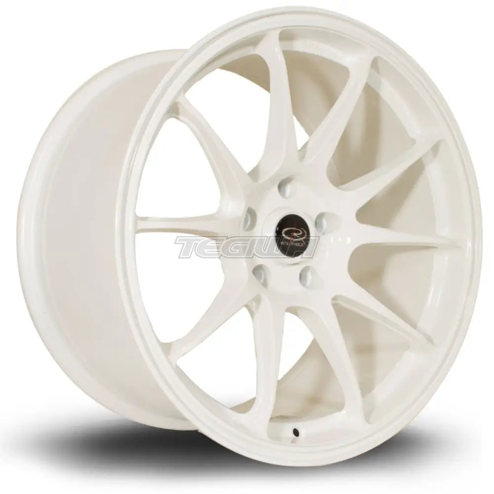 Rota Titan Alloy Wheel 18x9.5 ET30 5x114 White 73mm CB