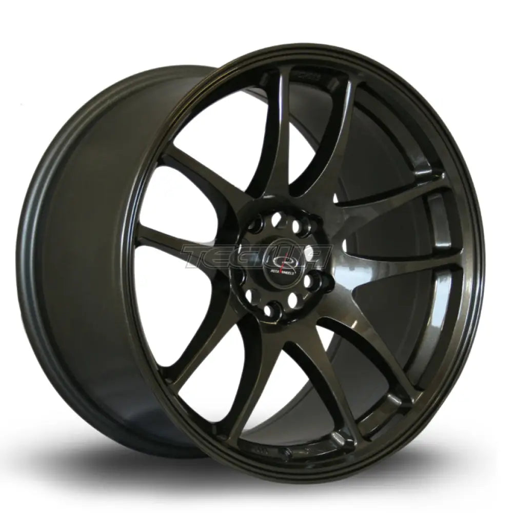 Rota Torque Alloy Wheel 18x9.5 ET17 5x114 Gunmetal 73mm CB